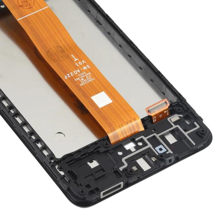 LCD Screen with Frame For Samsung Galaxy A02 A022F - Best Cell Phone Parts Distributor in Canada, Parts Source LCD Screen with Frame For Samsung Galaxy A02 A022F - Best Cell Phone Parts Distributor in Canada, Parts Source